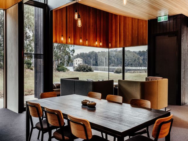 Pumphouse Point interiors