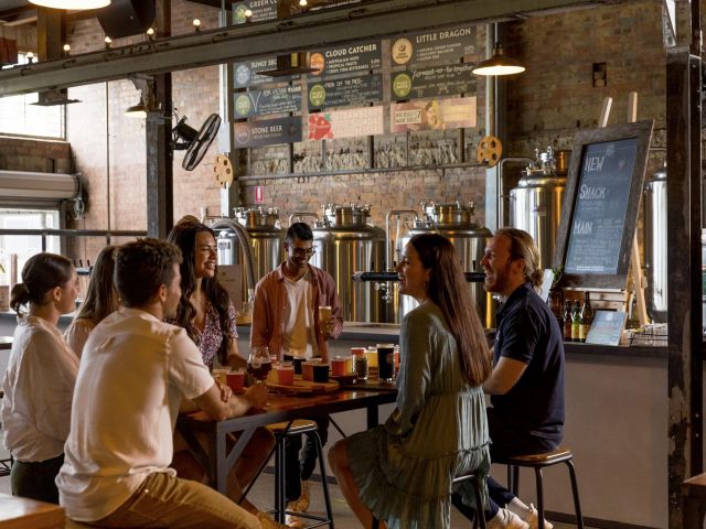 a food and drink experience with Kiff & Culture at Granddad Jack's and Stone & Wood