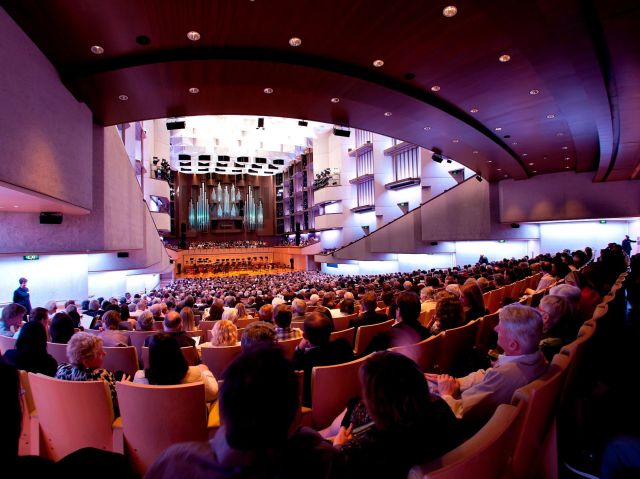 people inside the Queensland Performing Arts Centre, Brisbane