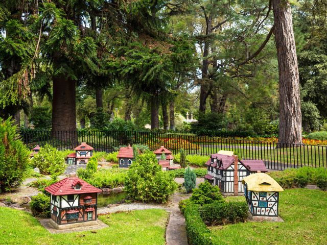 the Fitzroy Gardens, Melbourne