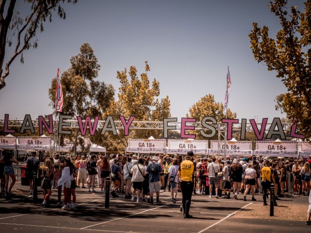 St Jerome’s Laneway Festival in Melbourne