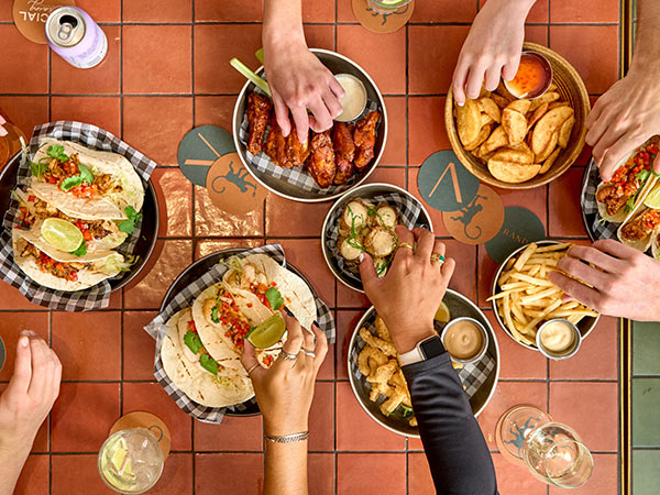 food at Verandah bar