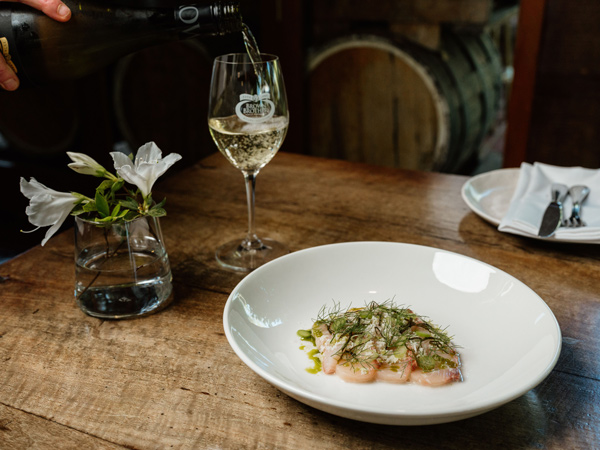 the menu at Brown Brothers