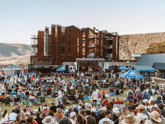 Feastival in Falls Creek, Vic