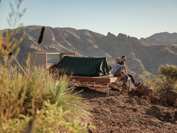 the Ridgetop Sleepout at Arkaroola