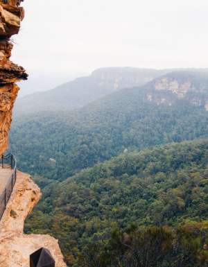 the Grand Cliff Top Walk, Blue Mountains
