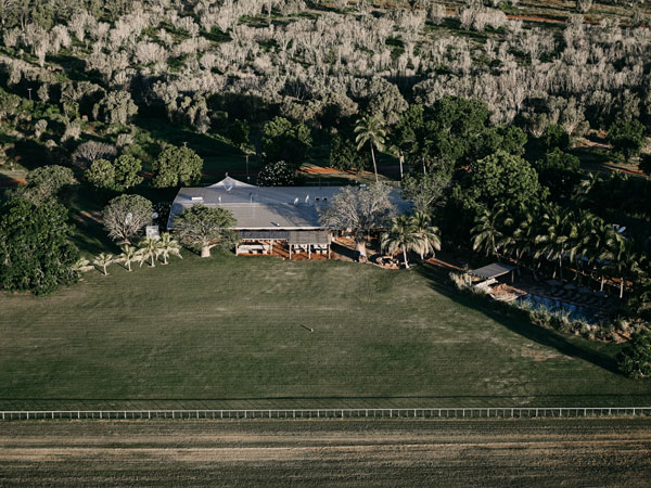 an aerial view of Bullo River Station
