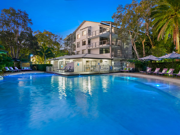 the outdoor pool at Club Wyndham Flynns Beach, Port Macquarie