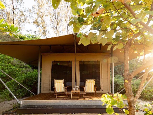 Dunk Island Beachfront Eco Tent