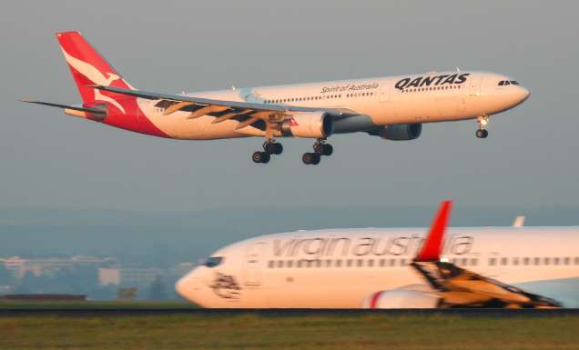 Qantas and Virgin Sales