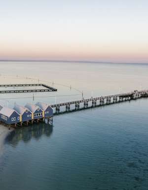 Busselton Jetty at sunrise