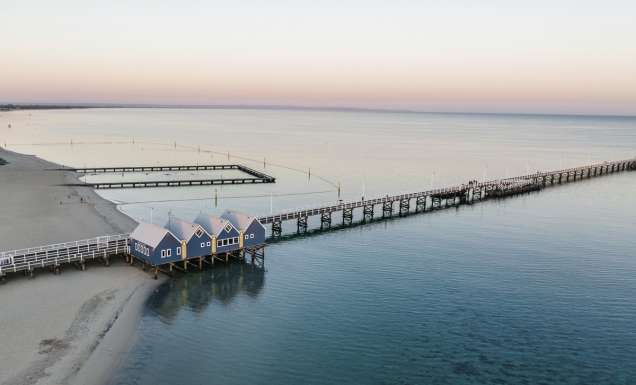 Busselton Jetty at sunrise