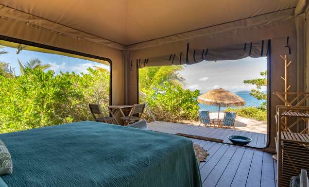 Dunk Island Beachfront Eco Tent King
