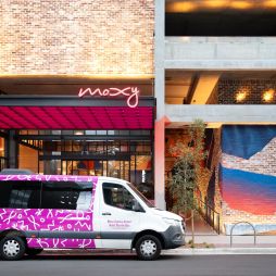 MOXY Sydney Airport shuttle bus
