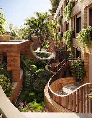 Balconies at The EVE Hotel Sydney