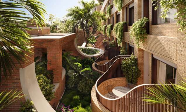 Balconies at The EVE Hotel Sydney