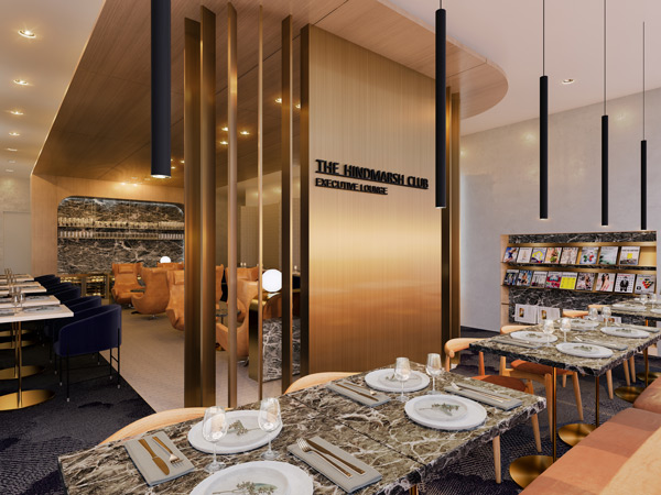 the Hindmarsh Lounge at Pullman Adelaide