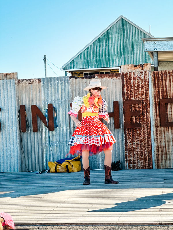 the comedic performance of The CrackUp Sisters
