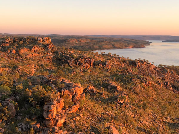 an aerial view of the Bullo