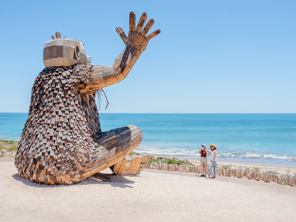 Santi Ikto by Thomas Dambo Giants of Mandurah