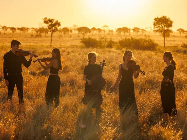 instrumentalists playing in Longreach