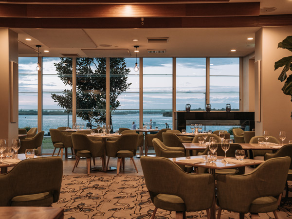 waterfront views at Zebu Bar & Restaurant, Port Macquarie