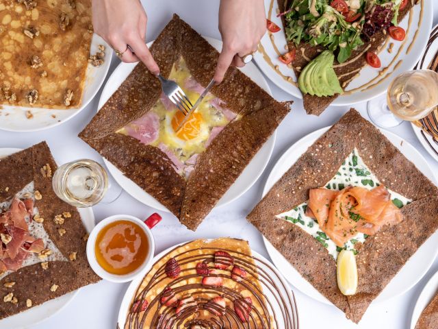 crêpes, galettes and margaritas at Four Frogs