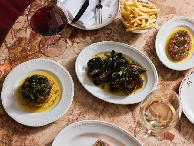 a French dinner at Armorica Grand Brasserie, Surry Hills