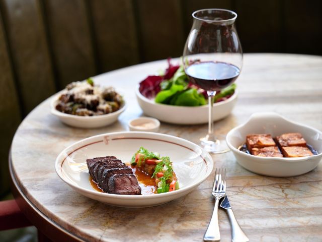 French fare with wine at Franca