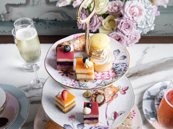 sweet treats at The Palace Tea Room, Sydney