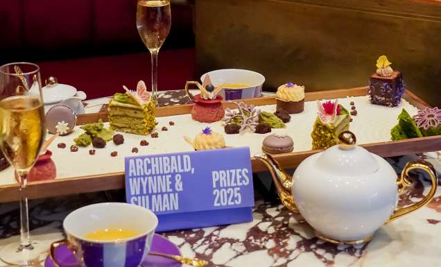 The Archibald High Tea at the Sofitel Sydney Wentworth hotel.