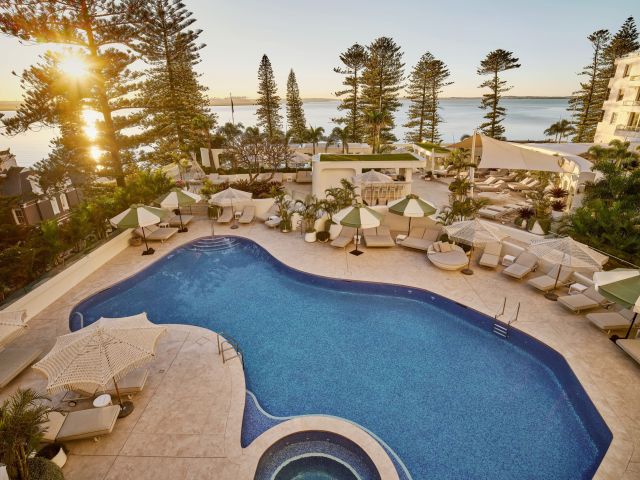 the outdoor pool at The Brighton Hotel Sydney
