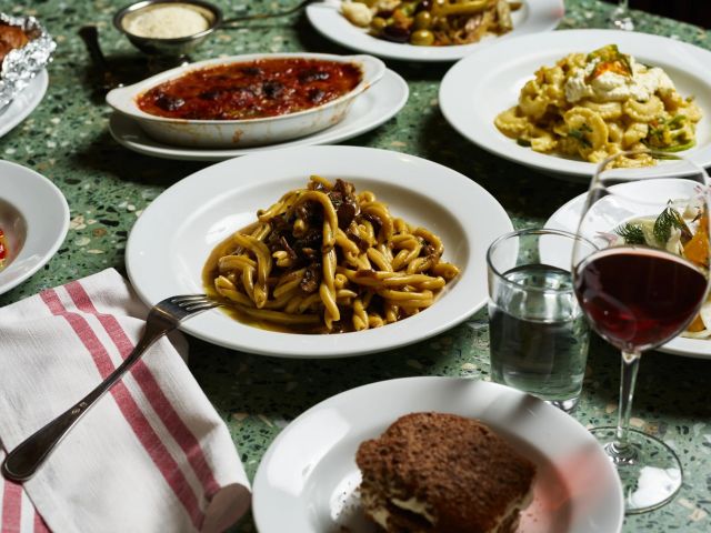 an Italian dinner at Bastardo, Surry Hills