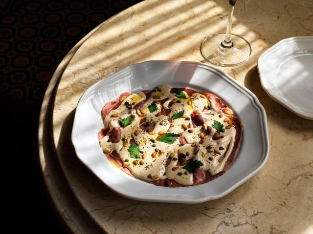 Wagyu Beef Tonnato at Postino Osteria