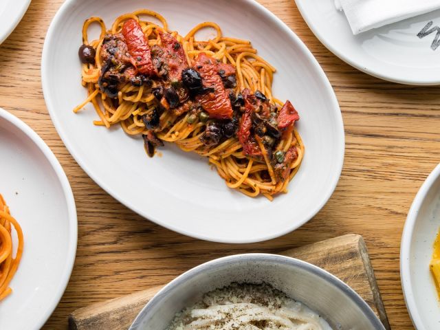 Italian pasta dishes at Marta, Sydney