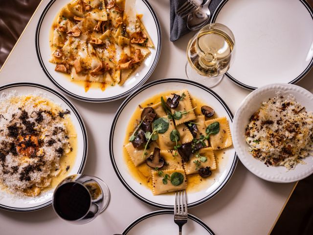 contemporary Italian plates at Ragazzi, Sydney