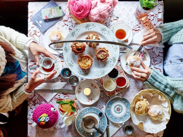 high tea at The Tea Cosy