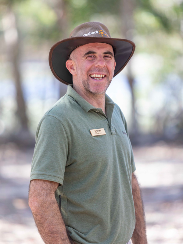 Lotusbird Lodge manager Dan Costantino