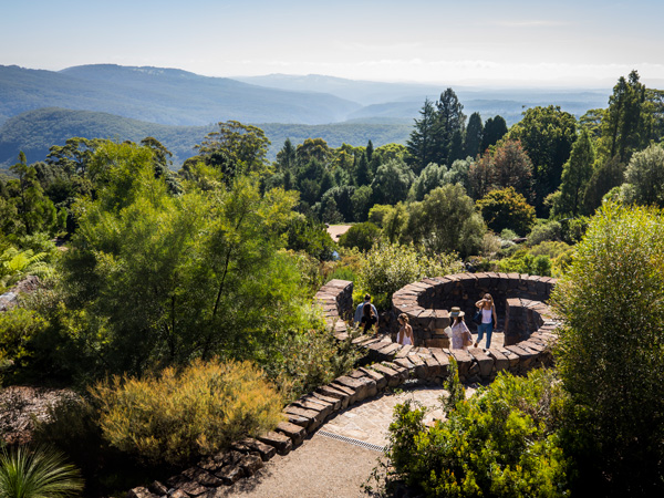 Blue Mountains Botanic Garden in Mount Tomah, NSW