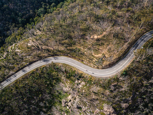 Bells Line of Road in the Blue Mountains, NSW