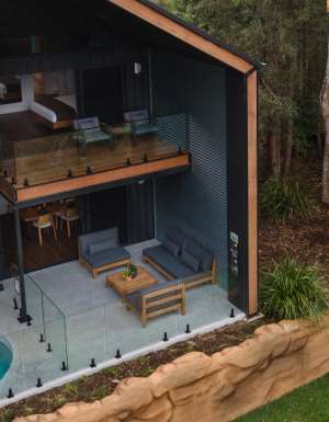 Australia Zoo's Crocodile Cabin exterior view