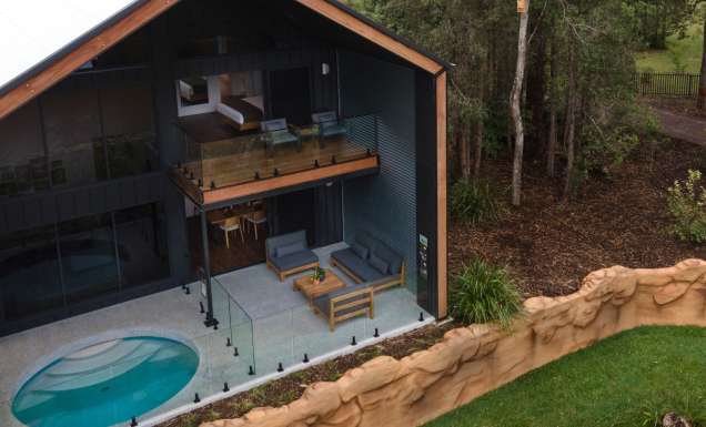 Australia Zoo's Crocodile Cabin exterior view