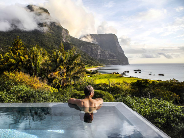 Capella Lodge pool Lord Howe Island