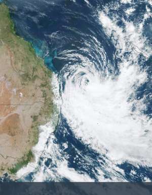 Tropical Cyclone Alfred Source: Weatherzone.