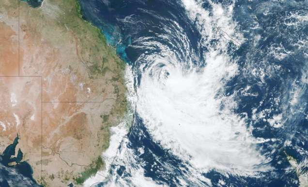 Tropical Cyclone Alfred Source: Weatherzone.