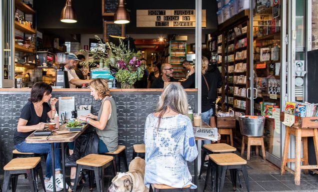 best bookshop cafes in Australia