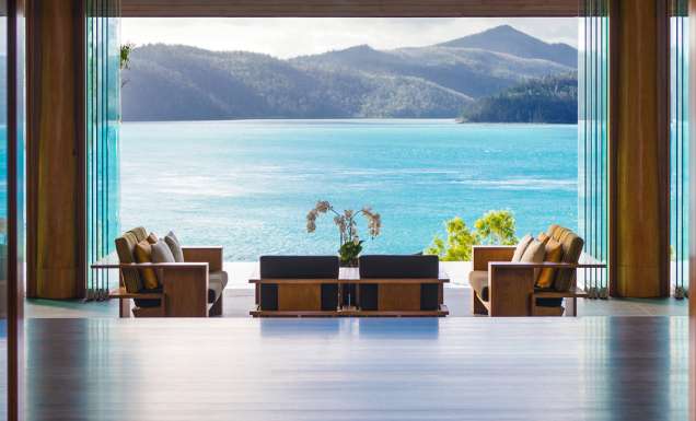 qualia Long Pavilion Entrance