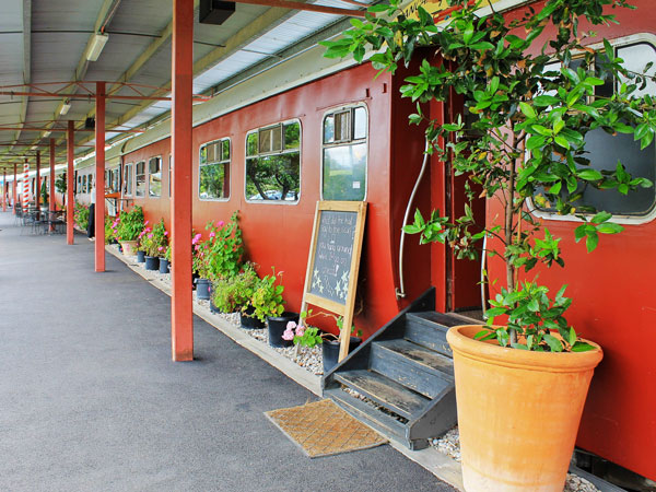 the Margate Train, Hobart markets