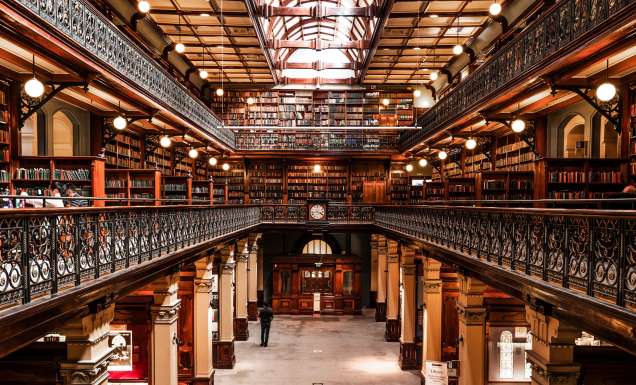 The State Library of South Australia in Adelaide, SA