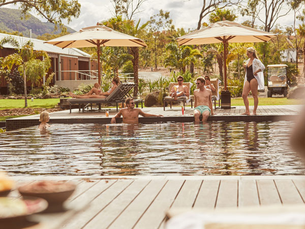 Mt Mulligan Lodge infinity pool